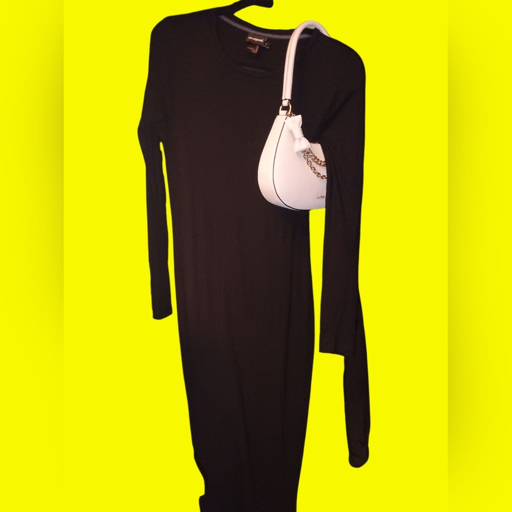 Desigual Black Long Sleeve Dress - Picture 9 of 9